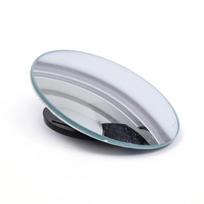 Car Blind Spot Rear View Mirror Wide Angle Adjustable Small Round Mirror 360° Rotation Reverse Auxiliary Rearview Convex 1Pc
