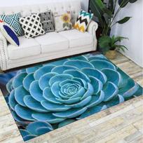 Succulent Plant Rug Plant Rug Area Rug Carpet Living Room Soft Bedroom Rug for Children Mat Non Slip Entrance Door Bathroom Mat 40x120cm