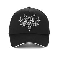 DARK FUNERAL Baphomet hat Fashion Women/Men's Print Dark Funeral Band Baseball Cap summer visor Snapback hats Casquette Adjustable