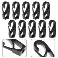 10pcs Kayak Dragon Hooks Accessory Black Boats Clip black