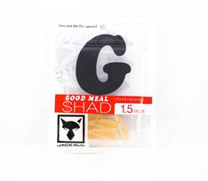 Jackall Soft Lure Good Meal Shad 1.5 Inches Glow Crash Clear Krill (7482)