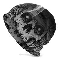 Meadra Bonnet Homme Outdoor Knitted Hat DEATH NOTE Yagami Light Mystery Suspense Anime Skullies Beanies Caps For Unisex One Size gray