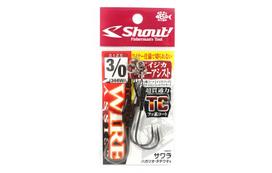 Shout 344-WA TC Ijika Wire Twin Rigged Assist Hook Size 3/0 (0154)