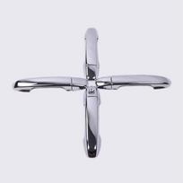 FUNDUOO For Toyota Yaris Vitz XP130 Hatchback 2012 2013 2014 2015 2016 2017 HIGH QUALITY CHROME DOOR HANDLE COVER TRIM