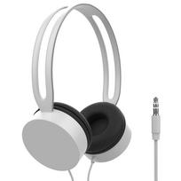 Subvuferis Laidinė žaidimų ausinė Hifi garso kokybė Sulankstoma Nešiojama 3,5 mm kištukas Ausinės PC žaidimų konsolė Visi išmanieji telefonai balta