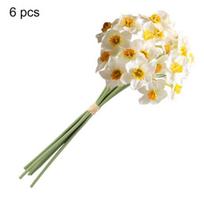Excellent Simulation Flower No Odor Vibrant Color Vivid balta