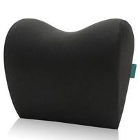 2pcs /1pc Car Headrest Neck Pillow For Seat Chair In Auto Memory Foam Cotton Cushion Fabric Cover Soft Head Rest Travel Black 1pc gray