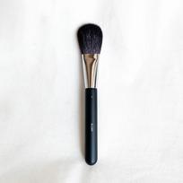 Makiažo šepetėlis PINCEAU skaistalų šepetėlis Nr. 4 natūralių ožkų šerių apvalių skruostų pudros skaistalai Highlight Cosmetic Brush black
