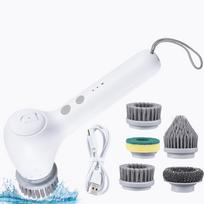 Aoresac Cordless Electric Spin Scrubber Portable Handheld Power Scrubber with Auto Detergent balta