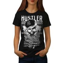 Wellcoda Gamer Skulls T-Shirt Gangster Design Printed Tee XXXXL black