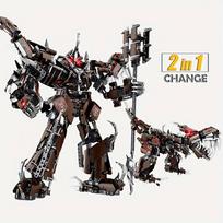 2 viename modelių „Moive“ serija „Drogon Robot Mech“ statybinių blokų rinkiniai Surinkite žaislus Kalėdų dovanos Helovino žaislai vaikams