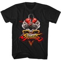 Street Fighter SFV Key Unisex T-shirt S gray