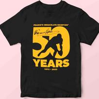 Franco Harris 50 years 1972 2022 Immaculate Reception Pittsburgh WS139 Unisex T-shirt S