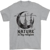Nature Is My Religion Halloween Witch Unisex T-shirt S