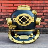 40.64 cm Deep Sea Diving Helmet Replica Mark V Deep Sea Scuba Decorative Diving