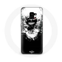 Case - maniacase - Samsung Galaxy A8 Plus - Anime Tokyo Ghoul - Soft - Protection juoda