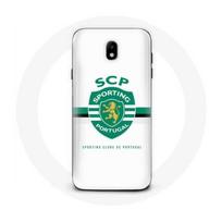 Case - Maniacase - Samsung Galaxy J5 2017 - Black - Soft - SCP Sporting Portugal Pattern juoda