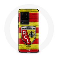 Coque Samsung Galaxy S20 Ultra rcl lens original jaune et rouge geltona