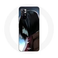 Coque Redmi Note 11 5G Mikasa Ackerman Attaque des Titans Manga Anime
