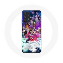 Dėklas - Zodiako riteriai - Samsung Galaxy A32 5G - Minkštas - Anime - Baltas