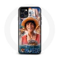 Maniacase Case for Iphone 12 Pro Max One Piece Luffy Poster Characters Art Season 1 juoda