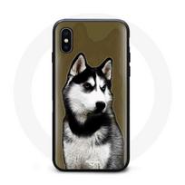 Coque Iphone XS max Noir Blanc Husky