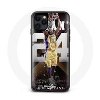 Case - Maniacase - Iphone 12 Mini - Kobe Bryant - Soft - Black - Sport juoda