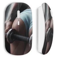Souris Sans Fil Sexy Girl Fitness Gym