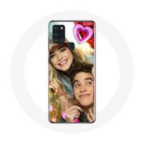 Coque Samsung Galaxy A21S Poursuis Tes Rêves Mía Cáceres et Álvaro Paz Go! Live Your Way