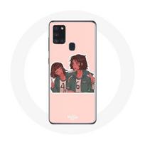 Coque Samsung Galaxy A21S Squid Game Ji Yeong Et Kang Sae Byeok