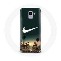 Case for Samsung Galaxy A6 2018 Nike Miami palm tree