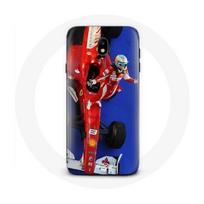 Coque pour Samsung Galaxy j7 2017 Fernando Alonso Pilote automobile F1 Rouge