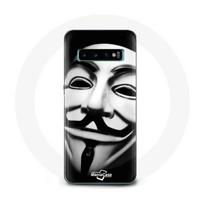 Coque pour Samsung Galaxy s10 plus Nous sommes légion masque anonyme