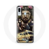 Case - Maniacase - Samsung Galaxy A30 - Breaking Bad Heisenberg - Soft - Black juoda