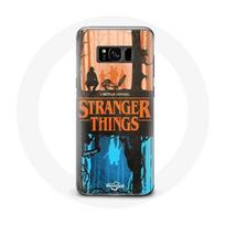 Coque pour Samsung Galaxy S8 plus Stranger Things Couverture des amis