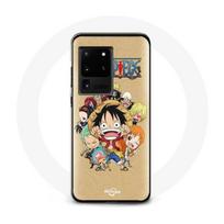 Coque pour Samsung Galaxy S20 Ultra One piece Manga Equipage du Chapeau de Paille
