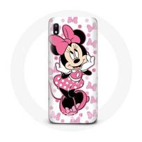 Coque pour Samsung Galaxy A10 Minnie Mouse Dessin animé mignon rose