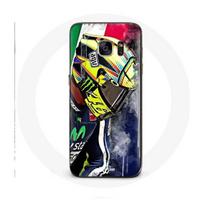 Coque pour Samsung Galaxy S6 edge Valentino Rossi Pilote de vitesse champion