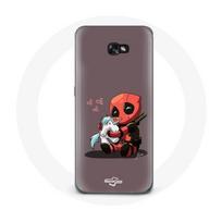 Coque pour samsung galaxy A5 2017 DeadPool Unicorn Licorne