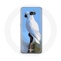 Coque pour Samsung Galaxy A5 Cacatoès Perroquets blanc Oiseaux