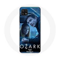 Coque pour Samsung Galaxy A22 5G Ozark Série Saison 4 Affiche wendy byrde et marty byrde