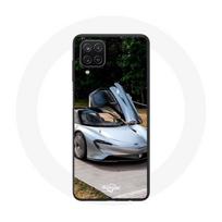Coque pour Samsung Galaxy A42 5G Formule 1 McLaren Voiture Gris