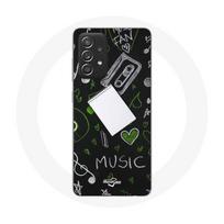 Coque pour Samsung Galaxy A52 Music clé de sol