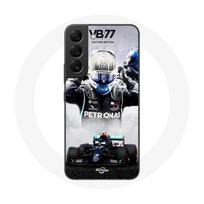 Coque pour Samsung Galaxy S21 FE Formule 1 Valtteri Bottas pilote de course F1 Noir