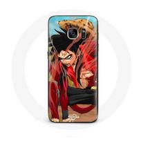 Coque pour Samsung Galaxy S6 Edge Luffy Gear 5 One Piece Manga Anime