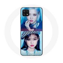 Coque pour Samsung Galaxy A22 5G Blackpink Groupe K-pop Filles Jennie et Rosé Lovesick girls poster