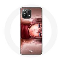 Coque pour Xiaomi Mi 11 Lite Mikasa Ackerman Attaque des Titans Anime Série Japanese