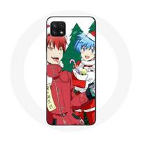 Coque pour Samsung Galaxy A22 5G Karma et Nagisa Assassination Classroom Anime Christmas day