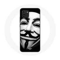 Coque pour Samsung Galaxy A03 Nous Sommes Légion Masque Anonyme