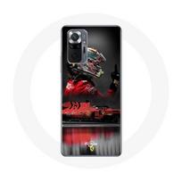Coque pour Xiaomi Redmi Note 10 Pro Formule 1 Sebastian Vettel Pilote automobile F1 Rouge